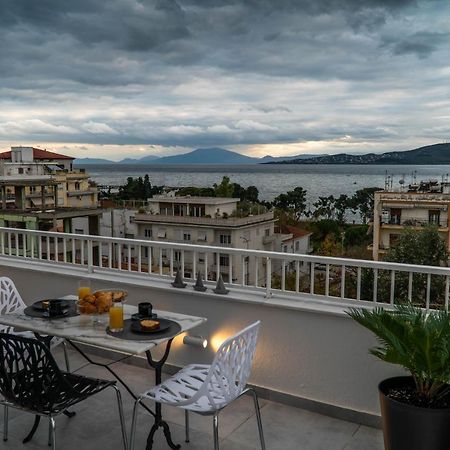 Sea View Luxury Apartment Volos Luaran gambar