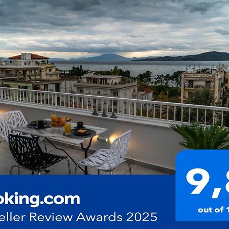 Sea View Luxury Apartment Volos Luaran gambar