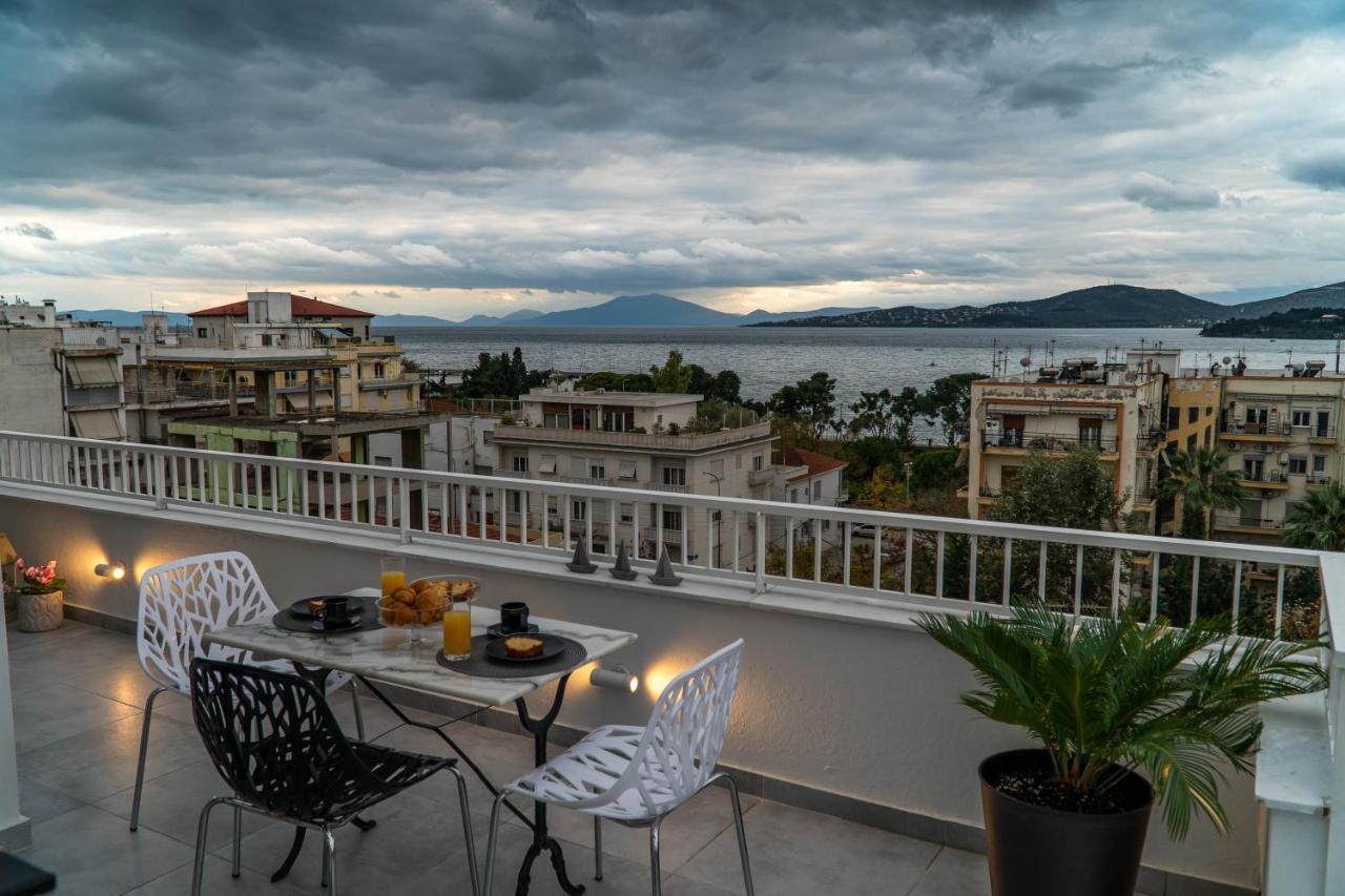 Sea View Luxury Apartment Volos Luaran gambar