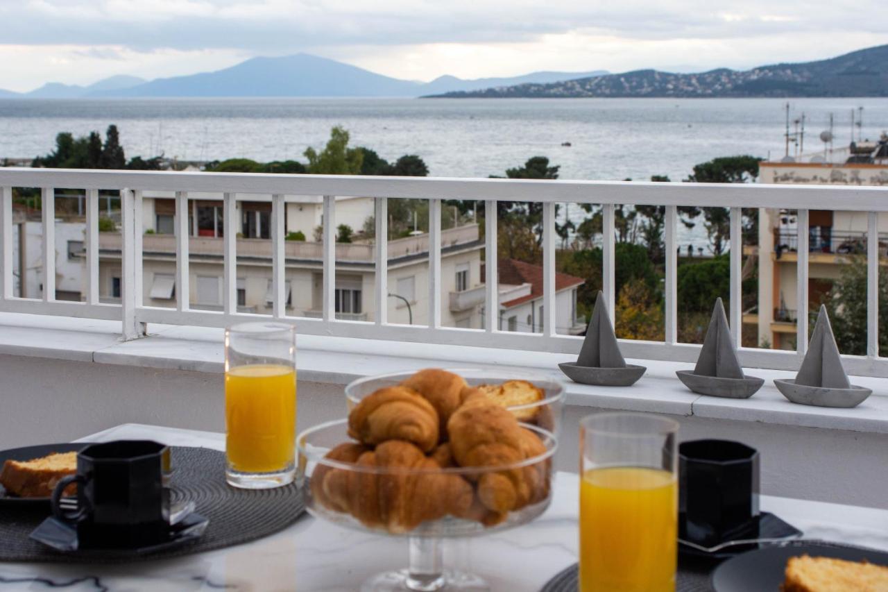 Sea View Luxury Apartment Volos Luaran gambar