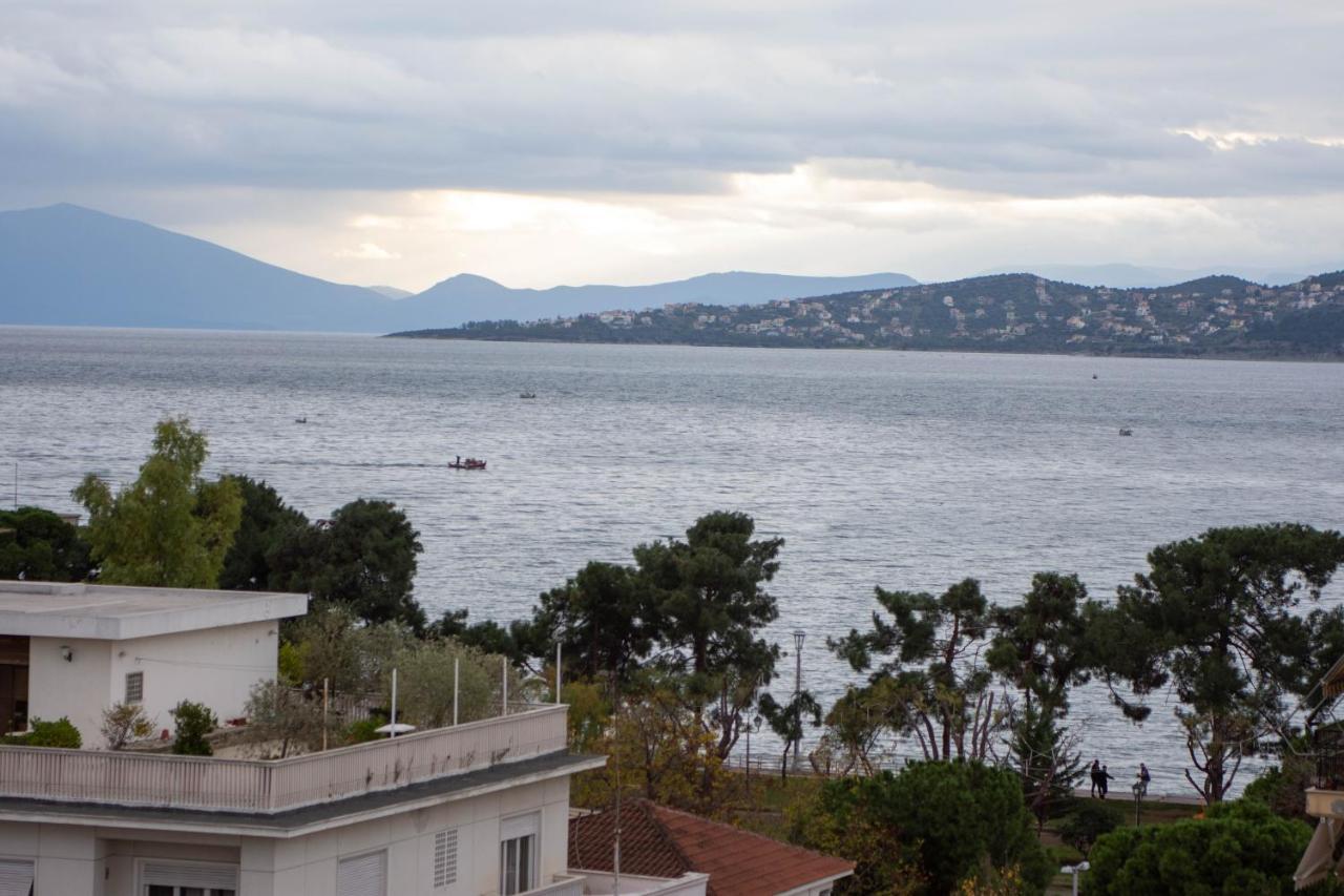 Sea View Luxury Apartment Volos Luaran gambar