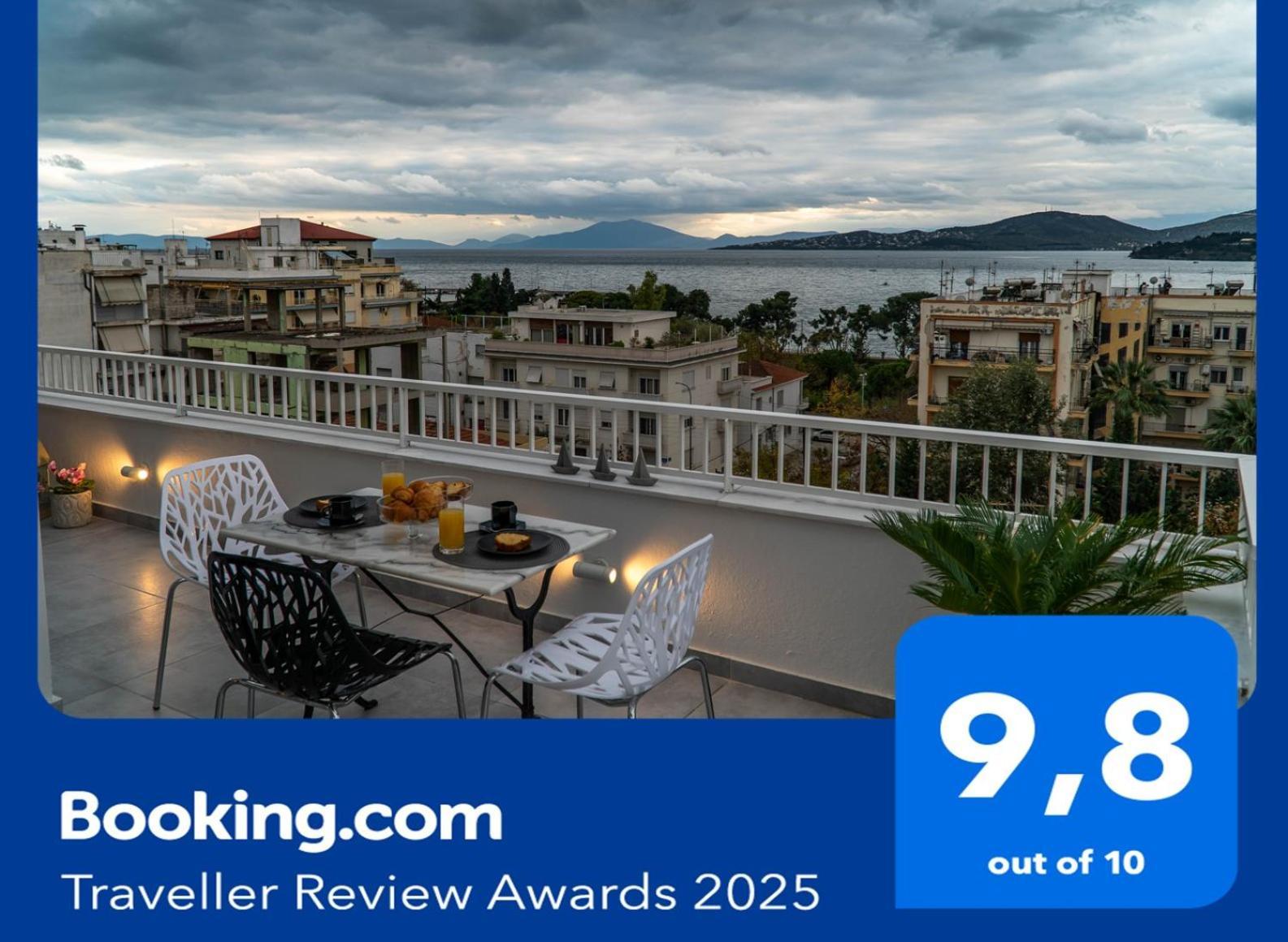 Sea View Luxury Apartment Volos Luaran gambar